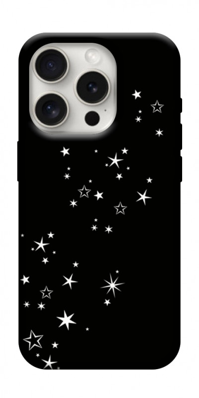 Чехол itsPrint Stars way для Apple iPhone 16 Pro (6.3"), black, купить оптом с доставкой