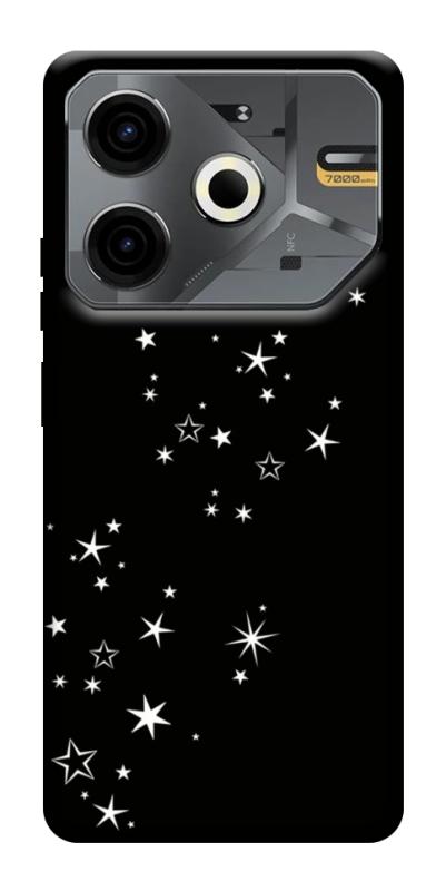 Чехол itsPrint Stars way для TECNO Pova 6 Neo (LI6), black, купить оптом с доставкой