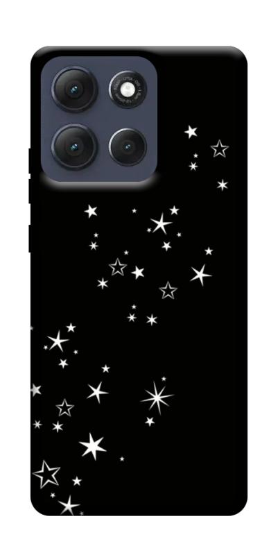 Чехол itsPrint Stars way для Motorola Moto G86 Power, black, купить оптом с доставкой