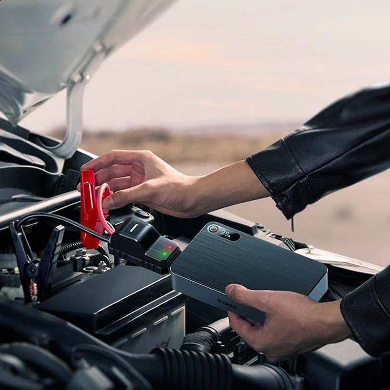 Пусковий пристрій (бустер) для автомобіля Baseus Super Energy Pro+ 12000mAh (C00245700111) на малюнкі №7