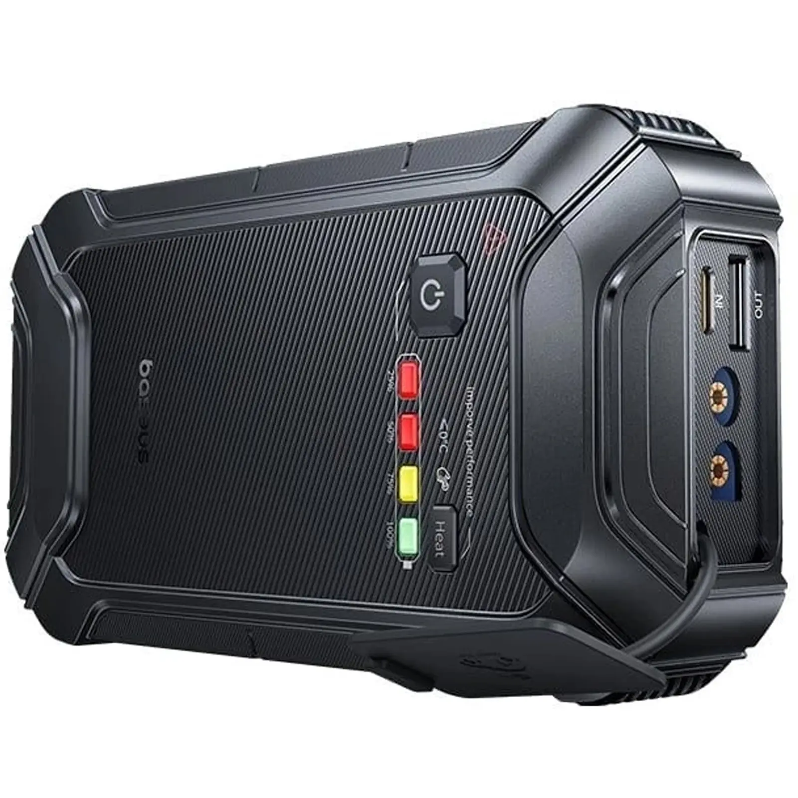 Пусковое устройство (бустер) для автомобиля Baseus PrimeTrip VJ1 Jump Starter 12000 mAh (C01194), Black 2, купить оптом с доставкой