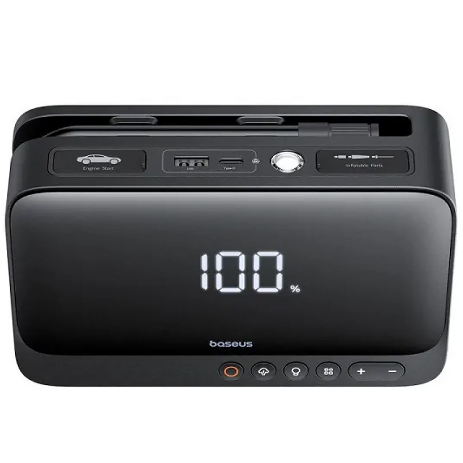 Пусковий пристрій (бустер) для автомобіля Baseus Super Energy 6000 mAh (C00245902111), Cluster Black 2, купити оптом з доставкою