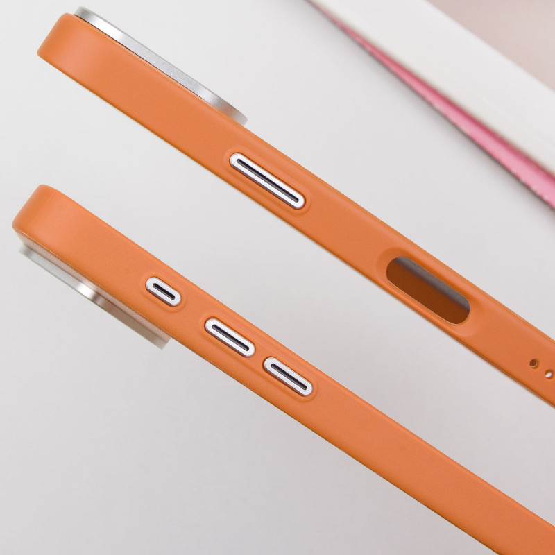 Чехол PC+Leather SGP with MagSafe для Apple iPhone 16 (6.1) на картинке №5