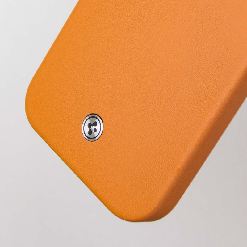 Чехол PC+Leather SGP with MagSafe для Apple iPhone 16 (6.1) на картинке №6