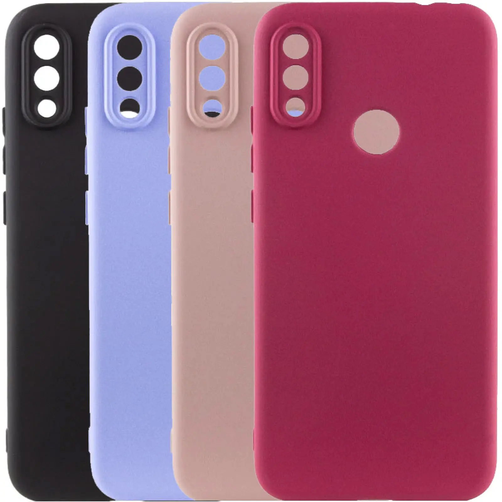 Чехол TPU GETMAN Liquid Silk Full Camera для Xiaomi Redmi Note 7 / Note 7 Pro / Note 7s, TPU, купить оптом с доставкой