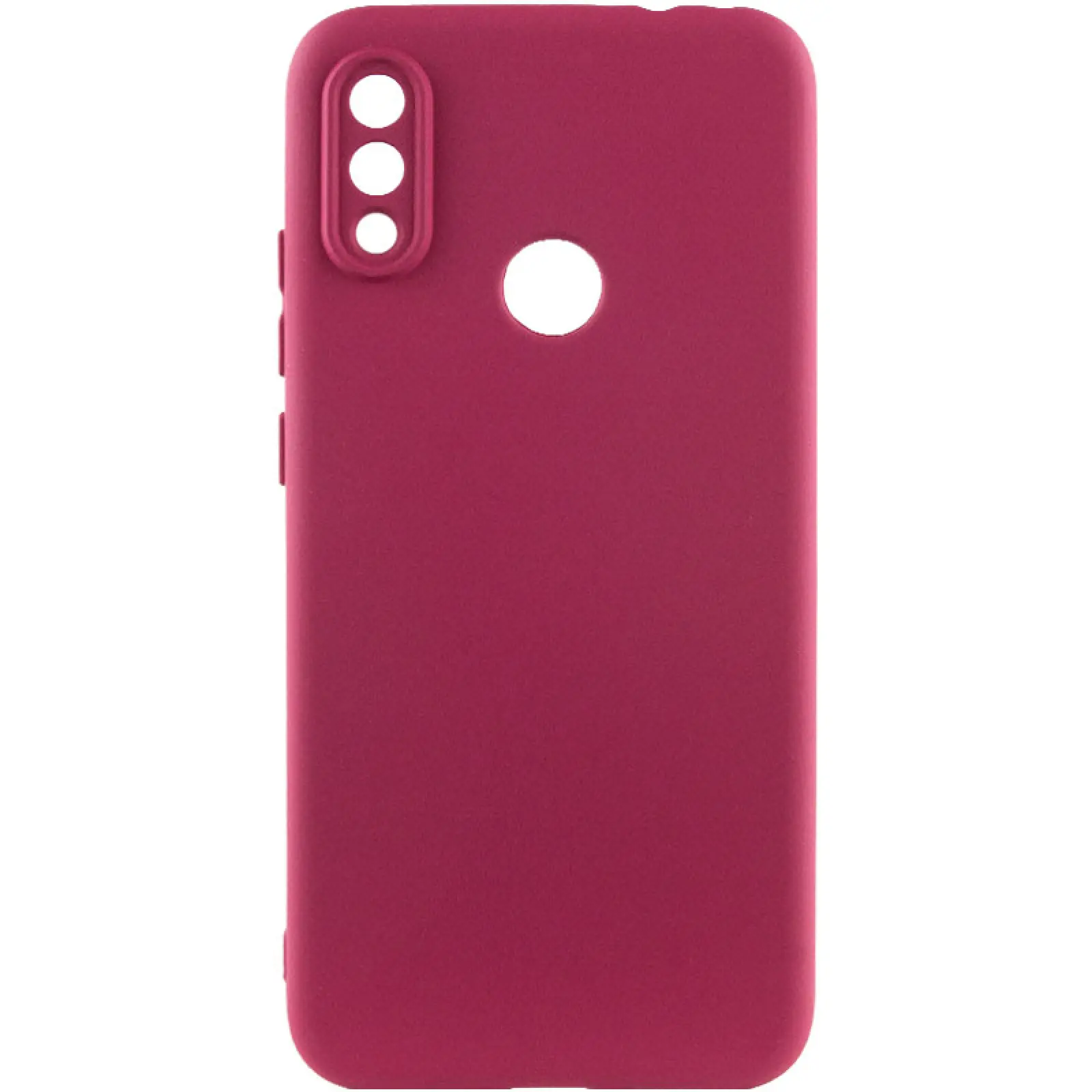 Чехол TPU GETMAN Liquid Silk Full Camera для Xiaomi Redmi Note 7 / Note 7 Pro / Note 7s, Бордовый / Marsala, TPU, купить оптом с доставкой