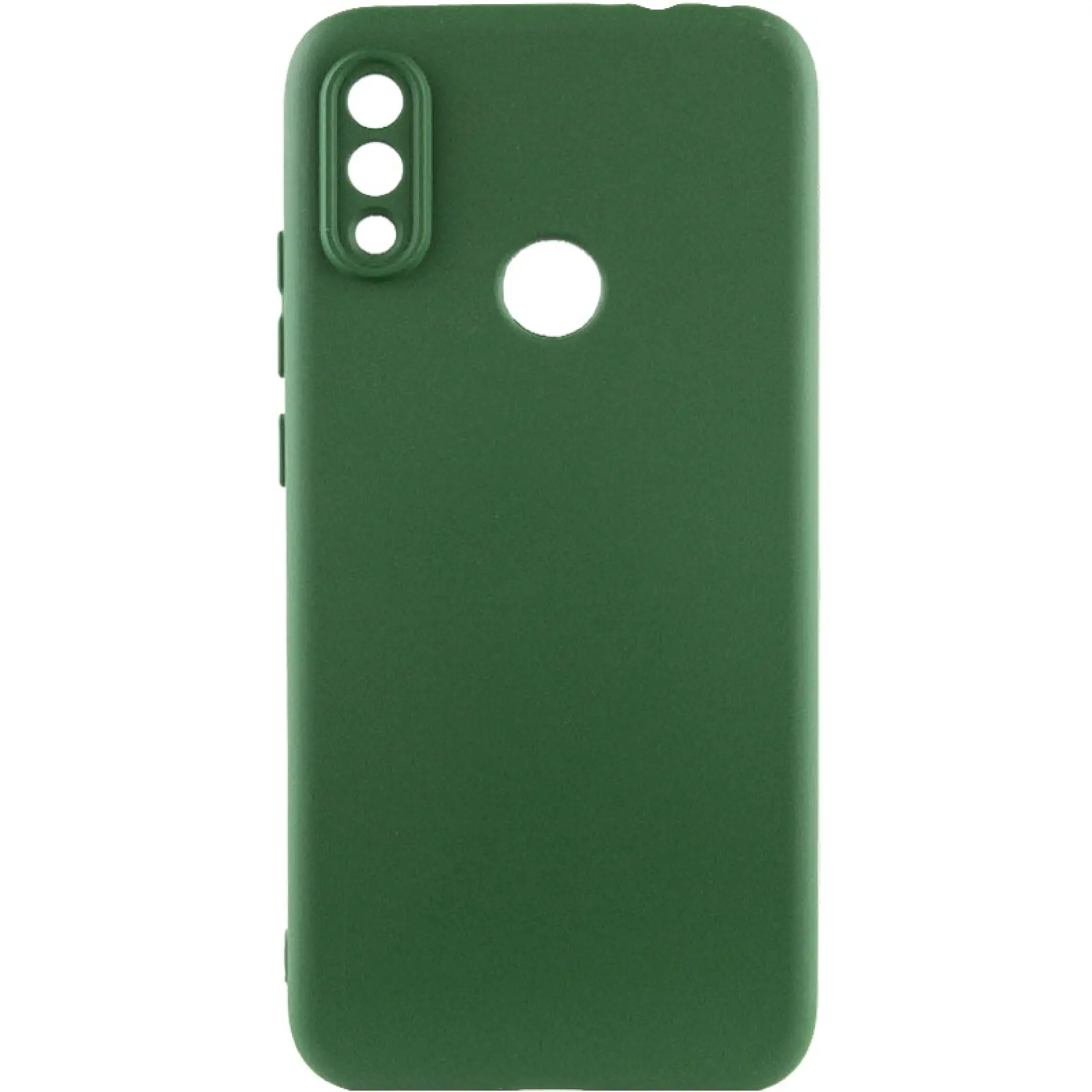 Чехол TPU GETMAN Liquid Silk Full Camera для Xiaomi Redmi Note 7 / Note 7 Pro / Note 7s, Зеленый / Dark green, TPU, купить оптом с доставкой
