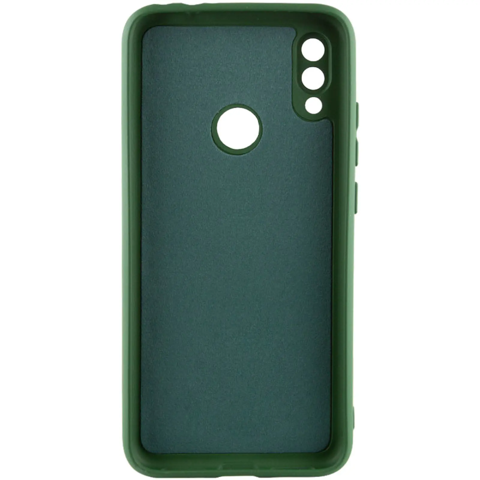 Чехол TPU GETMAN Liquid Silk Full Camera для Xiaomi Redmi Note 7 / Note 7 Pro / Note 7s, Зеленый / Dark green 1, TPU, купить оптом с доставкой