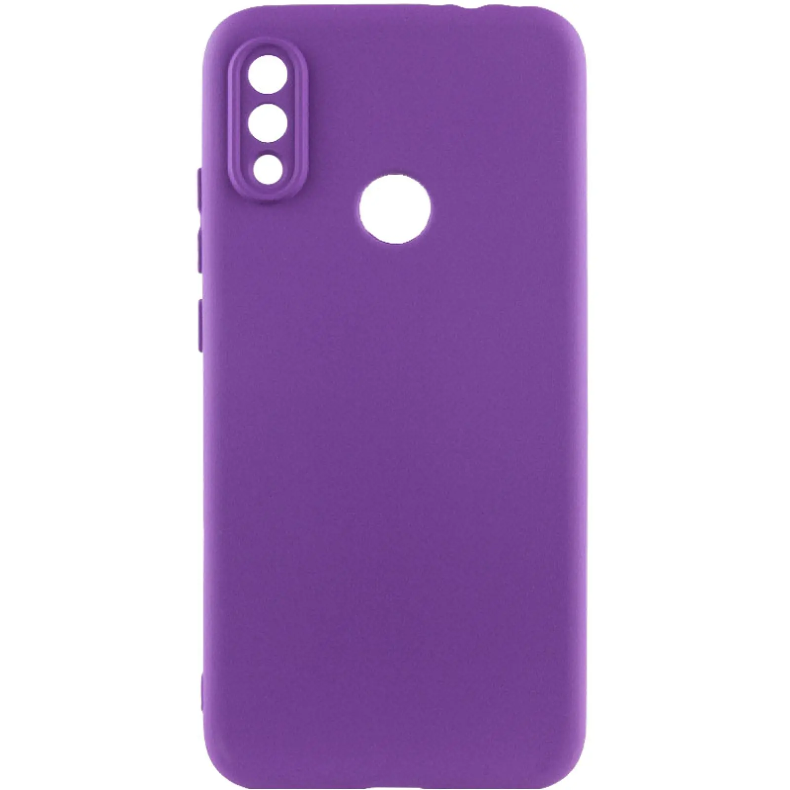 Чехол TPU GETMAN Liquid Silk Full Camera для Xiaomi Redmi Note 7 / Note 7 Pro / Note 7s, Фиолетовый / Purple, TPU, купить оптом с доставкой