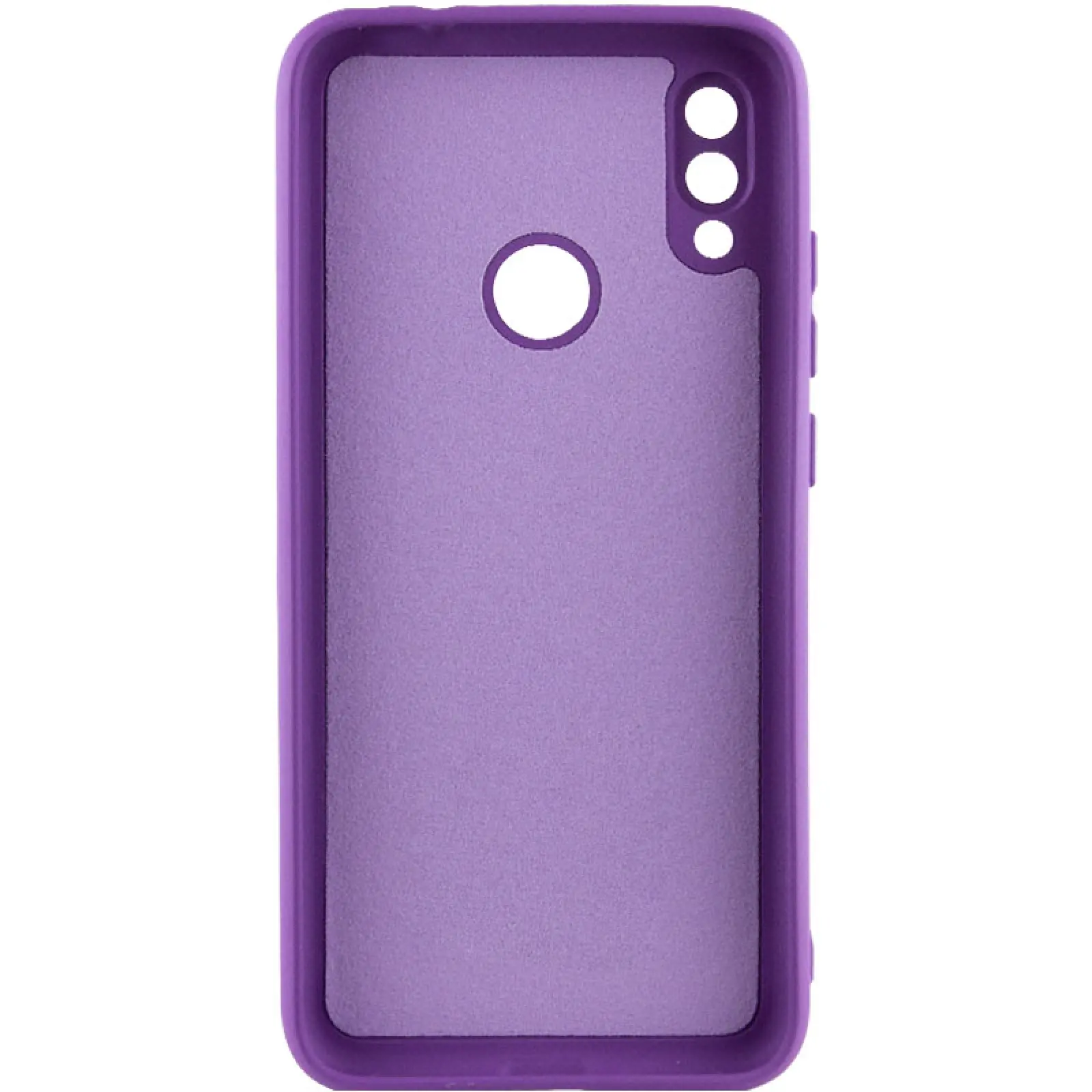 Чехол TPU GETMAN Liquid Silk Full Camera для Xiaomi Redmi Note 7 / Note 7 Pro / Note 7s, Фиолетовый / Purple 1, TPU, купить оптом с доставкой