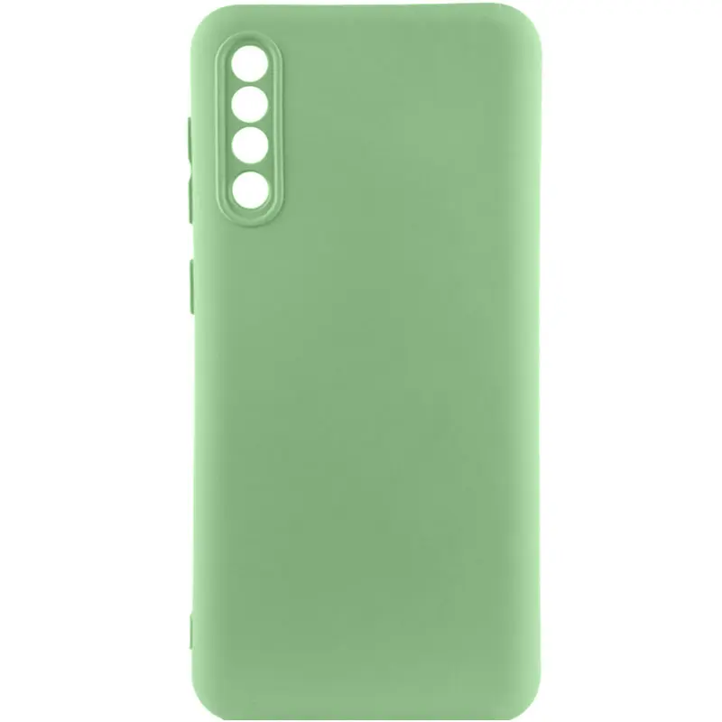 Чехол TPU GETMAN Liquid Silk Full Camera для Samsung Galaxy A50 (A505F) / A50s / A30s, Зеленый / Pistachio, TPU, купить оптом с доставкой