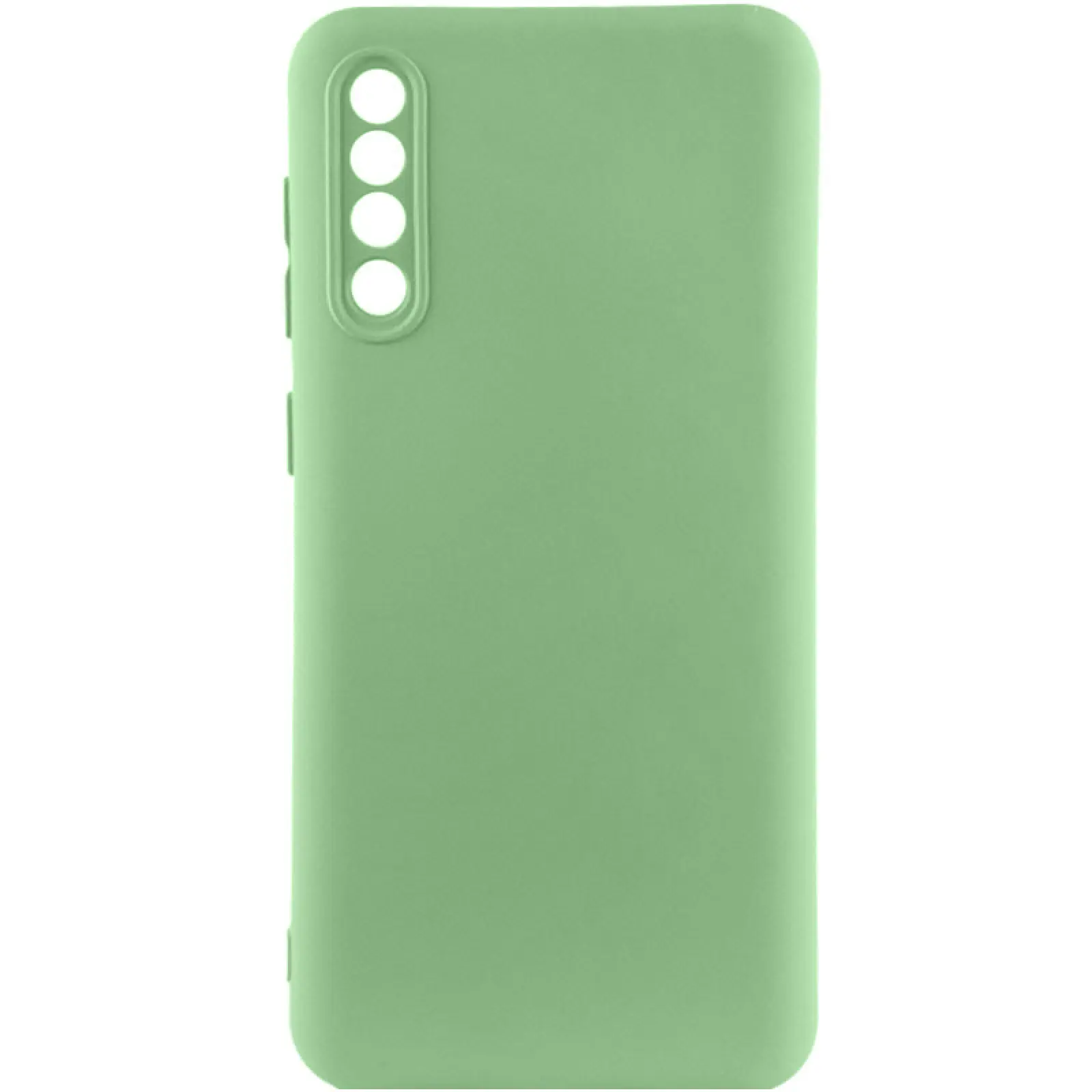 Чехол TPU GETMAN Liquid Silk Full Camera для Samsung Galaxy A50 (A505F) / A50s / A30s, Зеленый / Pistachio, TPU, купить оптом с доставкой