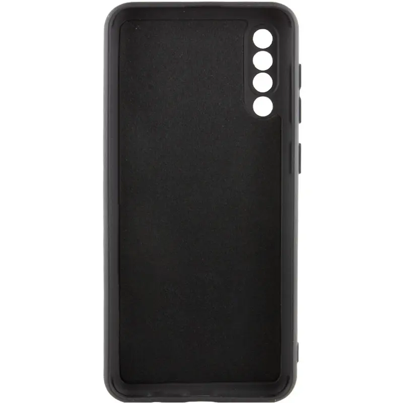 Чехол TPU GETMAN Liquid Silk Full Camera для Samsung Galaxy A50 (A505F) / A50s / A30s, Черный / Black 1, TPU, купить оптом с доставкой