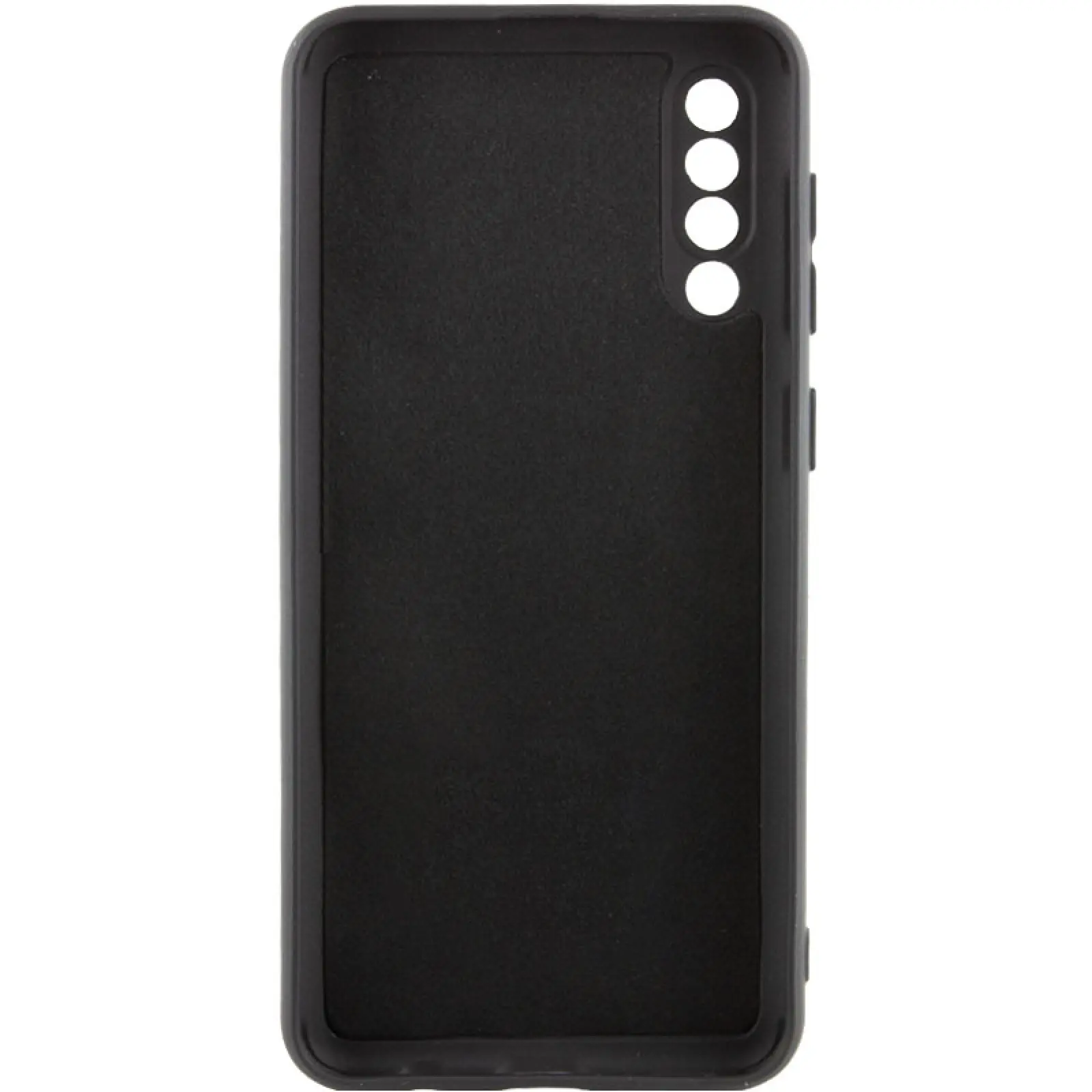 Чехол TPU GETMAN Liquid Silk Full Camera для Samsung Galaxy A50 (A505F) / A50s / A30s, Черный / Black 1, TPU, купить оптом с доставкой