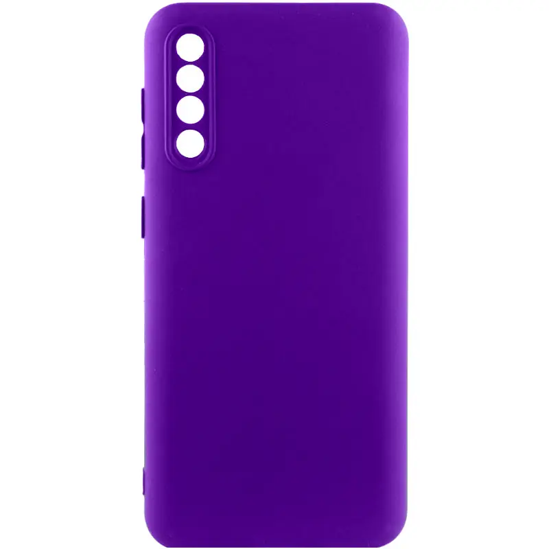 Чехол TPU GETMAN Liquid Silk Full Camera для Samsung Galaxy A50 (A505F) / A50s / A30s, Фиолетовый / Ultra Violet, TPU, купить оптом с доставкой