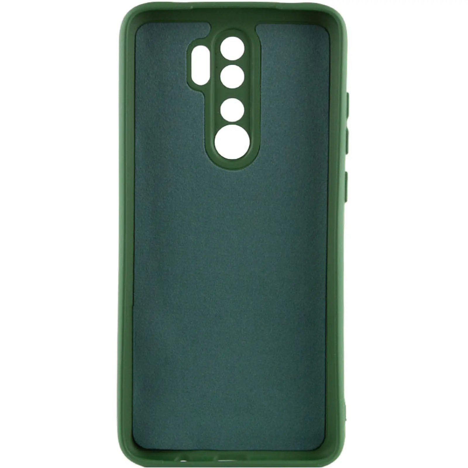 Чохол TPU GETMAN Liquid Silk Full Camera для Xiaomi Redmi Note 8 Pro, Зелений / Dark green 1, TPU, купити оптом з доставкою
