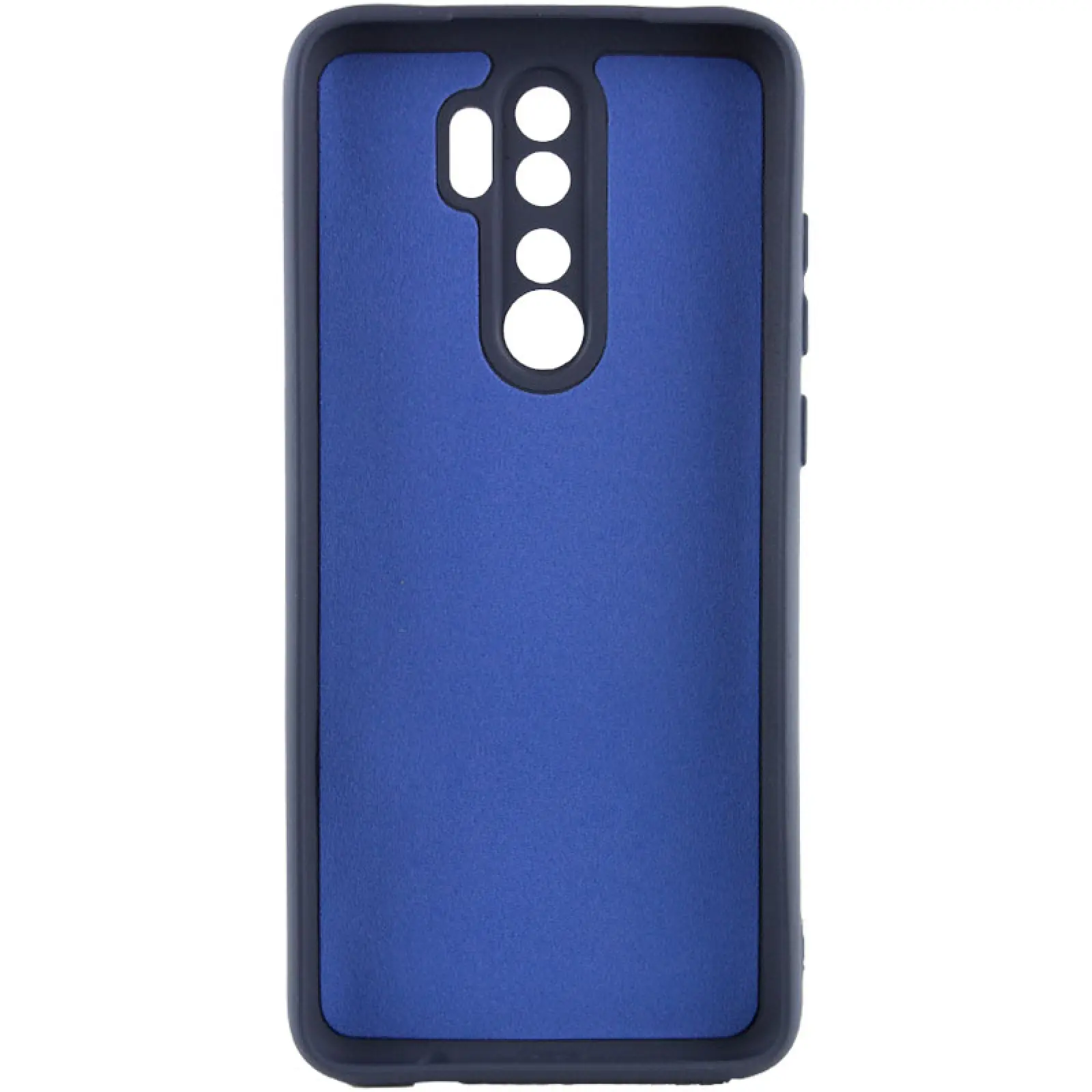 Чохол TPU GETMAN Liquid Silk Full Camera для Xiaomi Redmi Note 8 Pro, Синій / Midnight Blue 1, TPU, купити оптом з доставкою