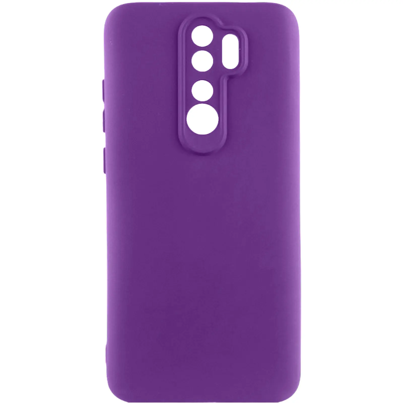 Чохол TPU GETMAN Liquid Silk Full Camera для Xiaomi Redmi Note 8 Pro, Фіолетовий / Purple, TPU, купити оптом з доставкою