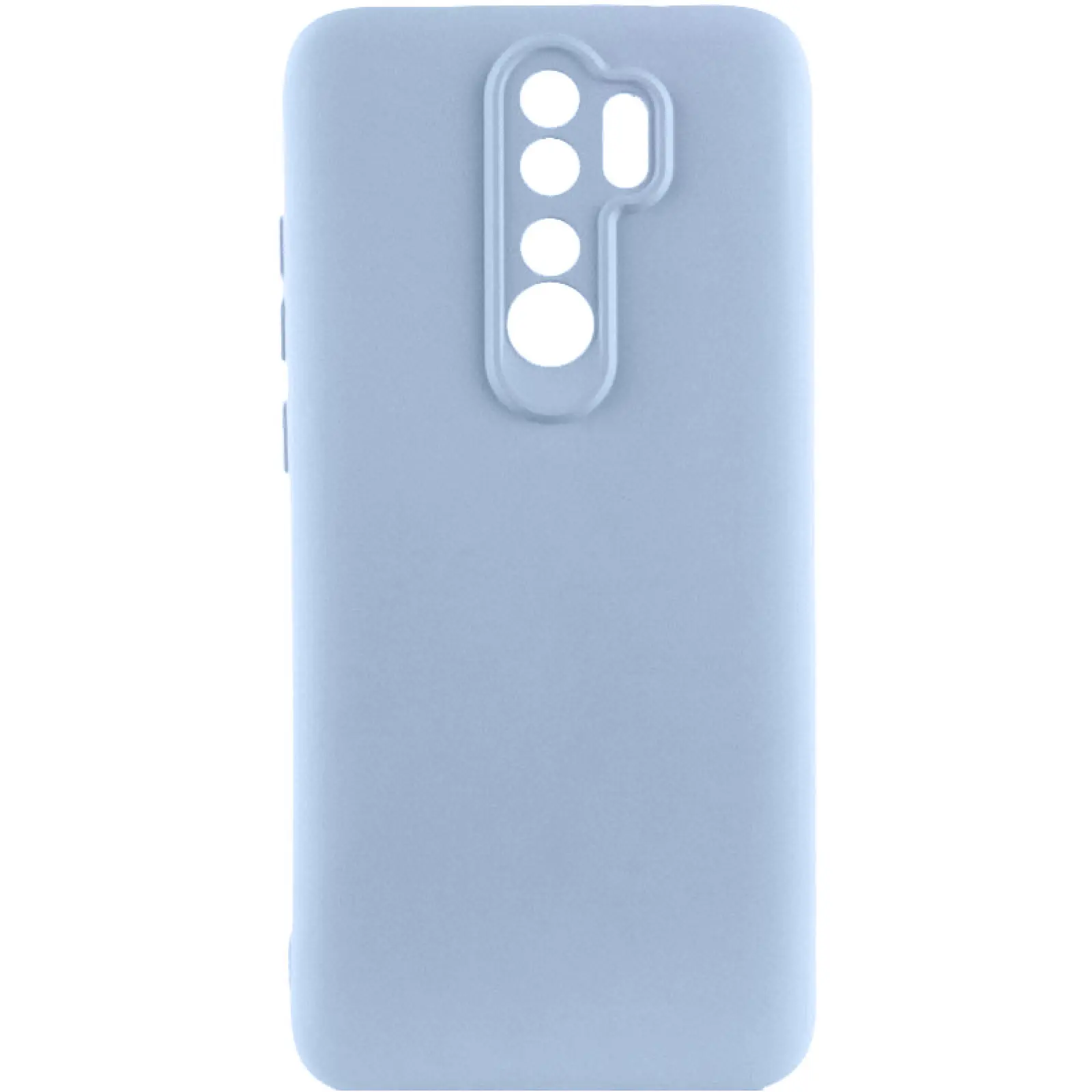 Чохол TPU GETMAN Liquid Silk Full Camera для Xiaomi Redmi Note 8 Pro, Блакитний / Lilac Blue, TPU, купити оптом з доставкою