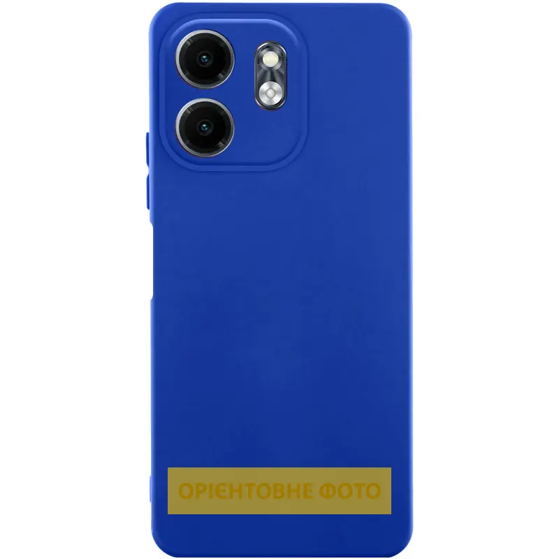 Чохол TPU GETMAN Liquid Silk Full Camera для Xiaomi Redmi Note 8 Pro, Синій / Deep navy, TPU, купити оптом з доставкою