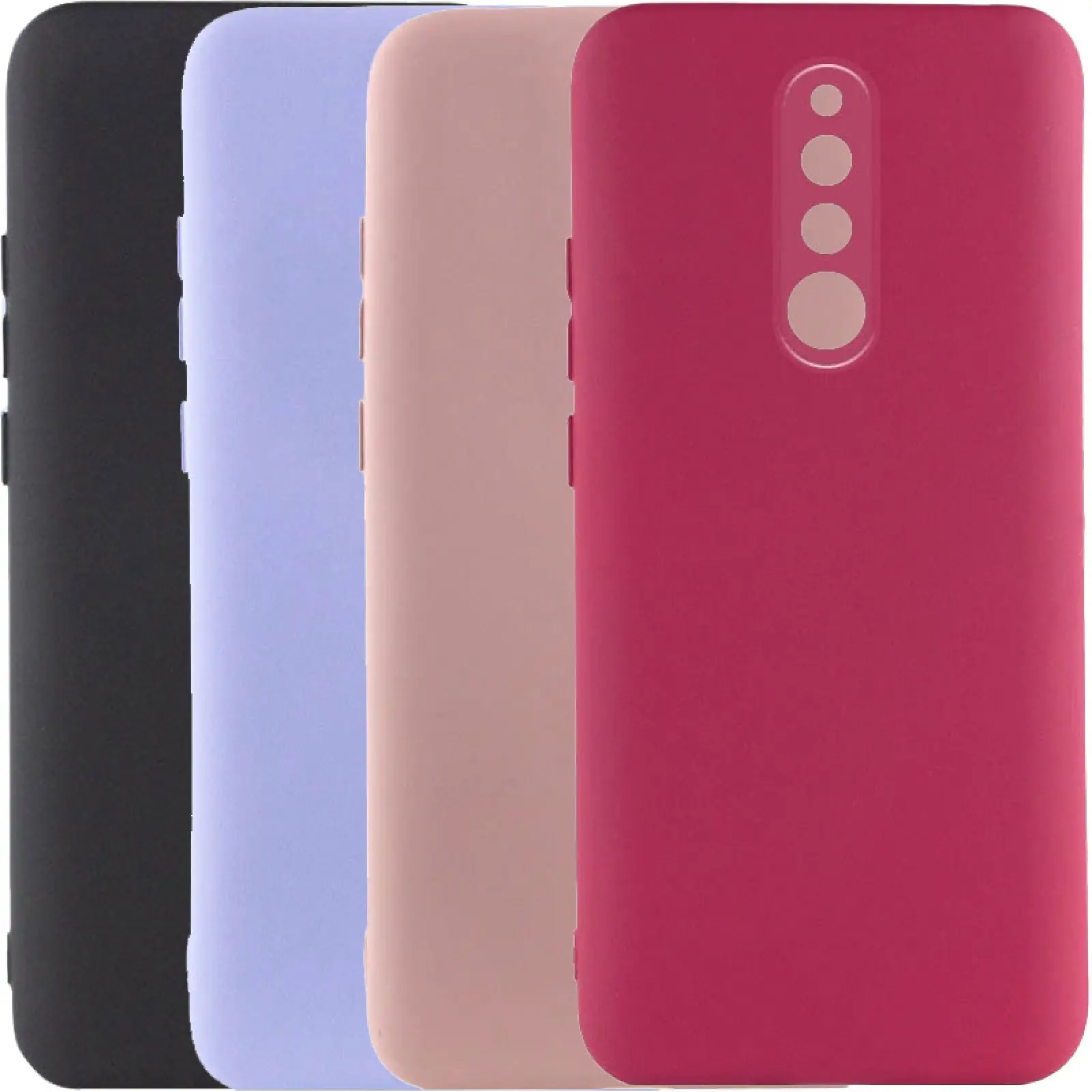 Чехол TPU GETMAN Liquid Silk Full Camera для Xiaomi Redmi 8, TPU, купить оптом с доставкой