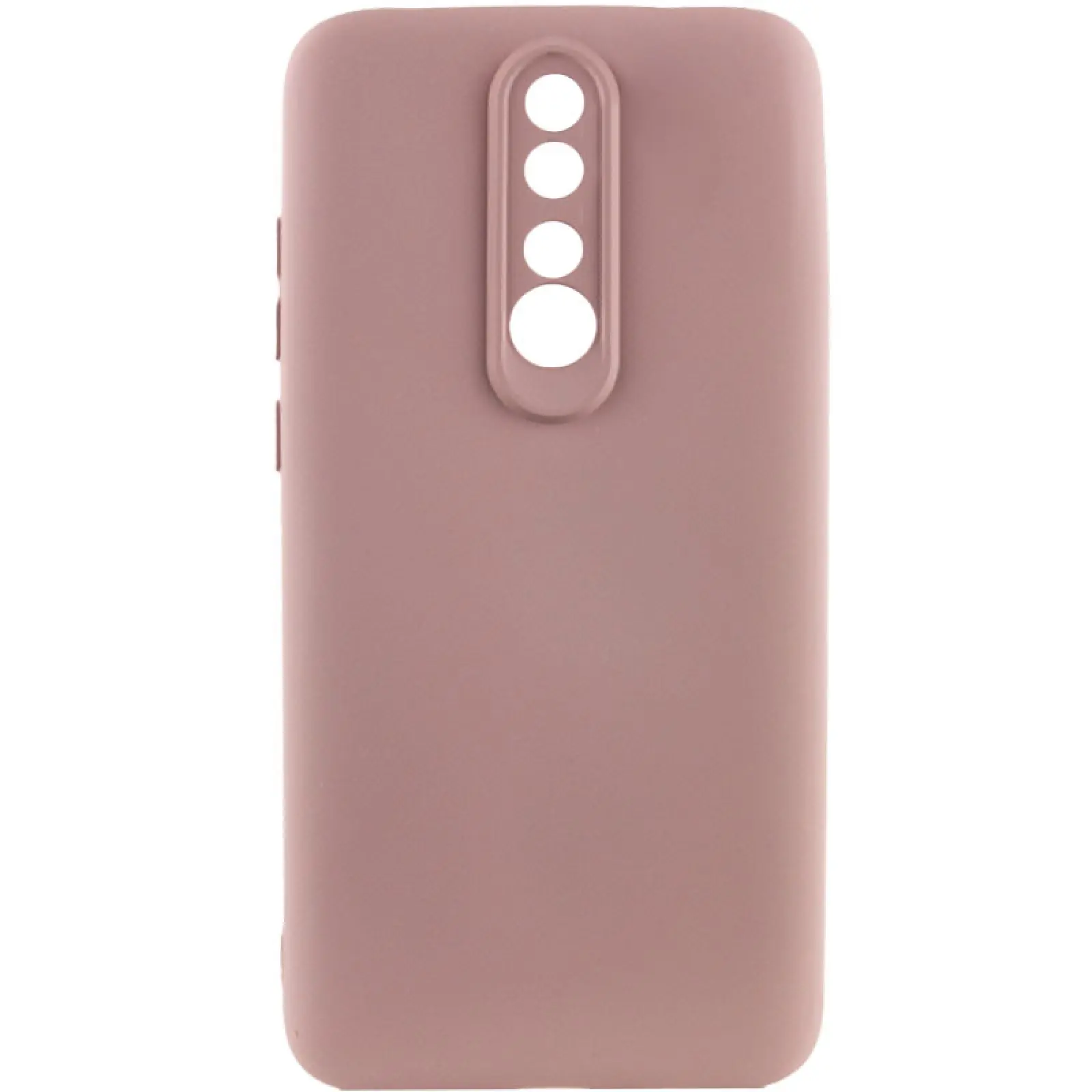 Чехол TPU GETMAN Liquid Silk Full Camera для Xiaomi Redmi 8, Розовый / Pink Sand, TPU, купить оптом с доставкой