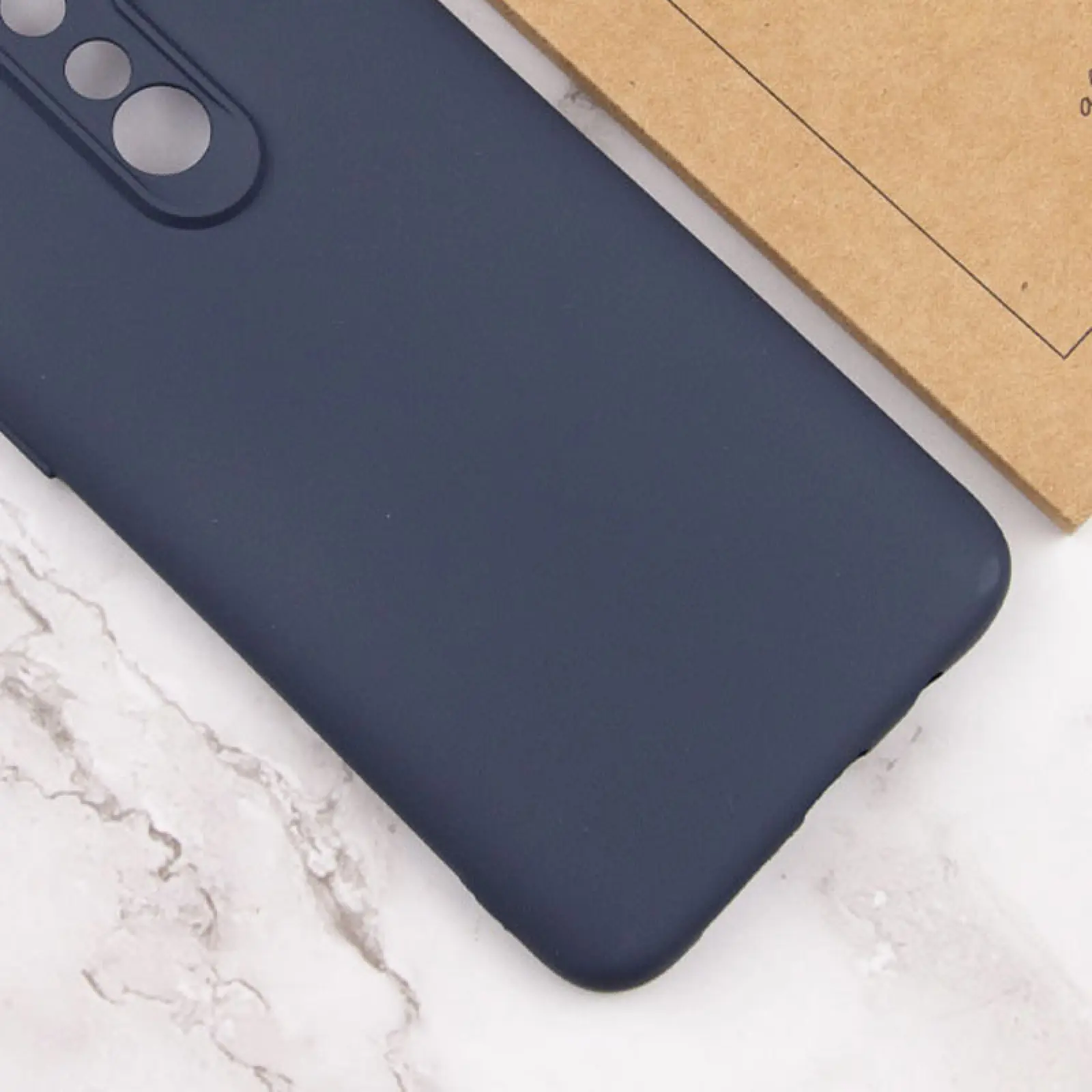 Чехол TPU GETMAN Liquid Silk Full Camera для Xiaomi Redmi 8, Синий / Midnight Blue 2, TPU, купить оптом с доставкой