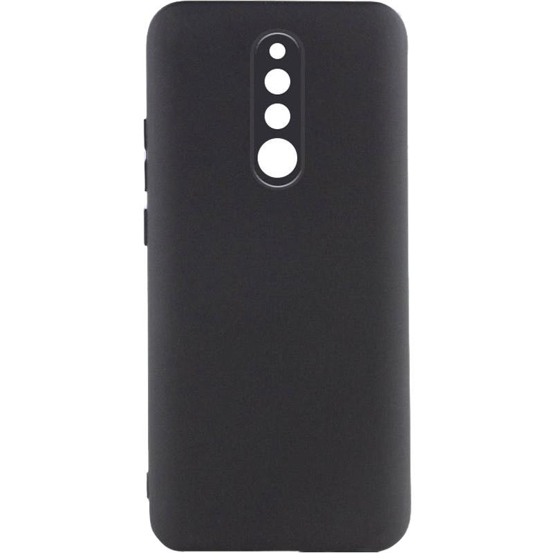 Чохол GETMAN Liquid Silk Full Camera для Xiaomi Redmi 8 | TPU + Мікрофібра на малюнкі №1