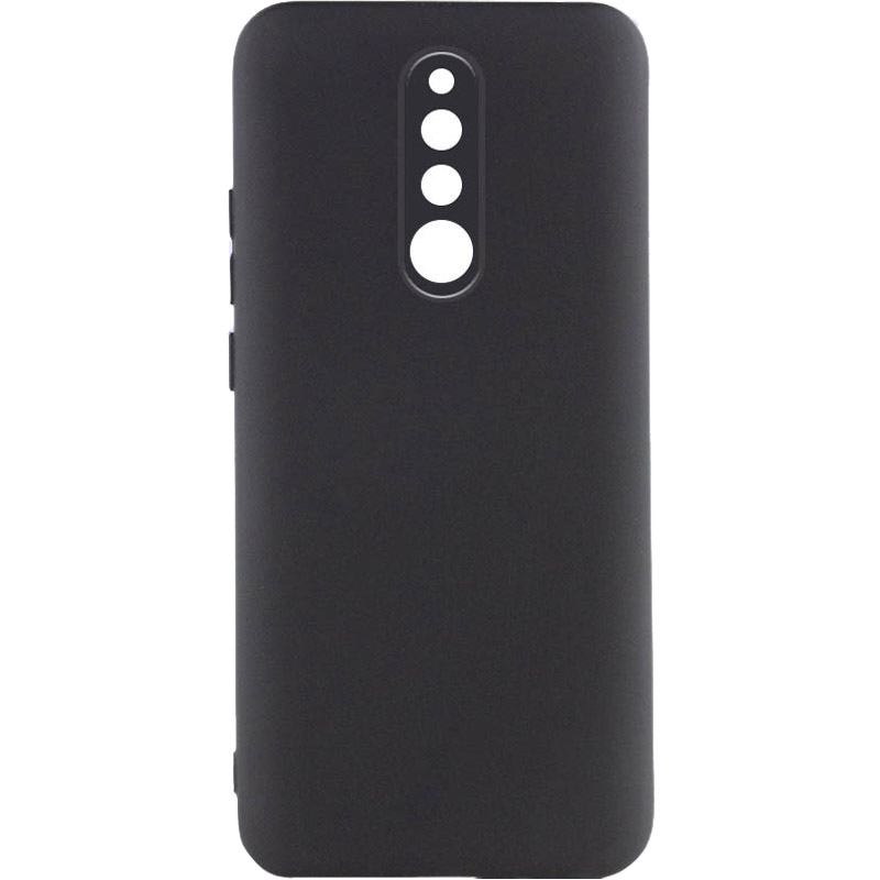 Чехол TPU GETMAN Liquid Silk Full Camera для Xiaomi Redmi 8, Черный / Black, TPU, купить оптом с доставкой