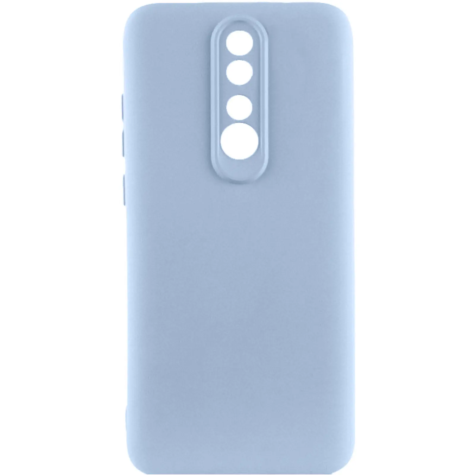 Чехол TPU GETMAN Liquid Silk Full Camera для Xiaomi Redmi 8, Голубой / Lilac Blue, TPU, купить оптом с доставкой