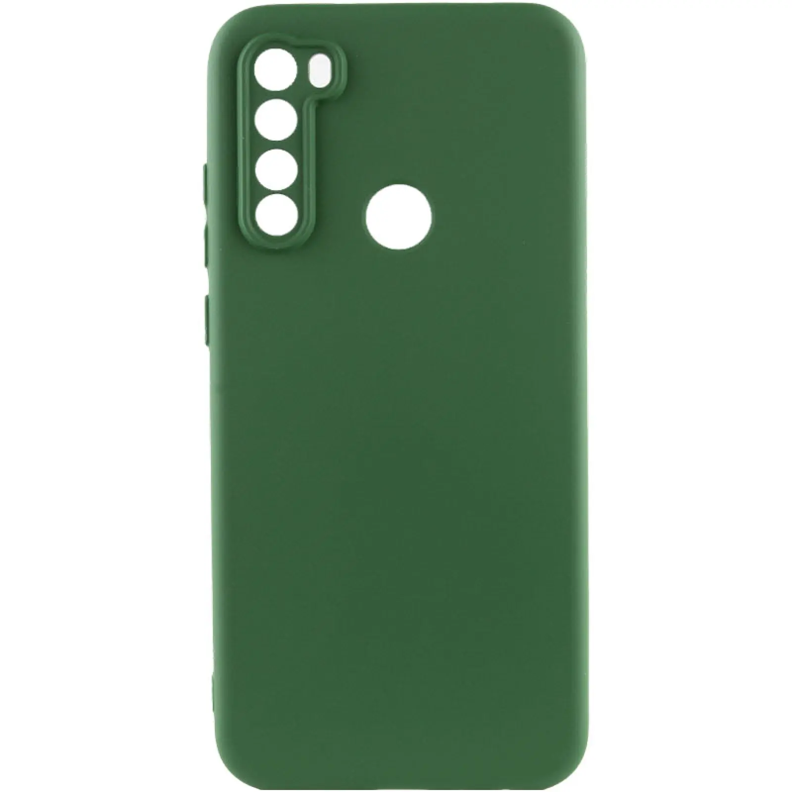Чохол TPU GETMAN Liquid Silk Full Camera для Xiaomi Redmi Note 8T, Зелений / Dark green, TPU, купити оптом з доставкою