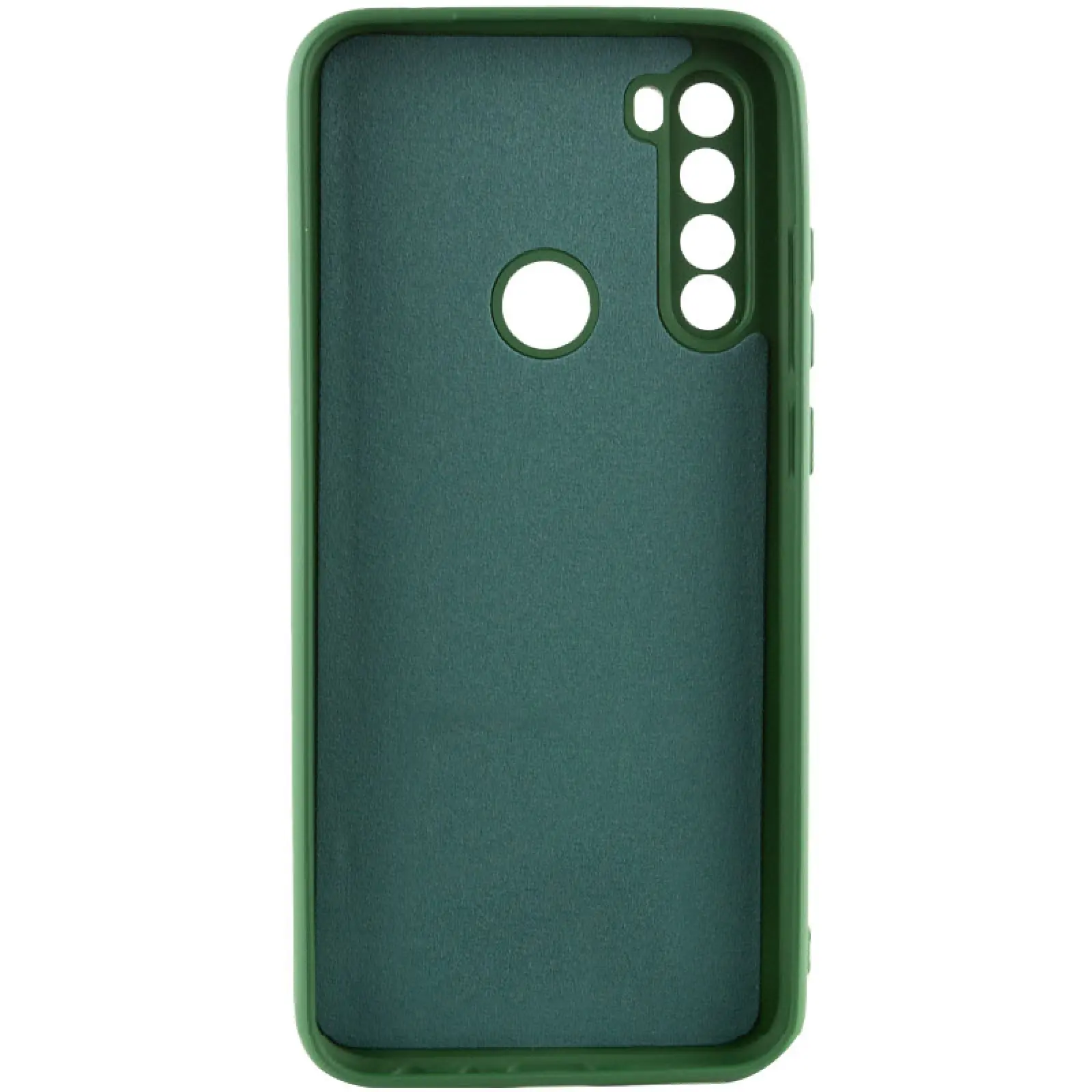 Чохол TPU GETMAN Liquid Silk Full Camera для Xiaomi Redmi Note 8T, Зелений / Dark green 1, TPU, купити оптом з доставкою