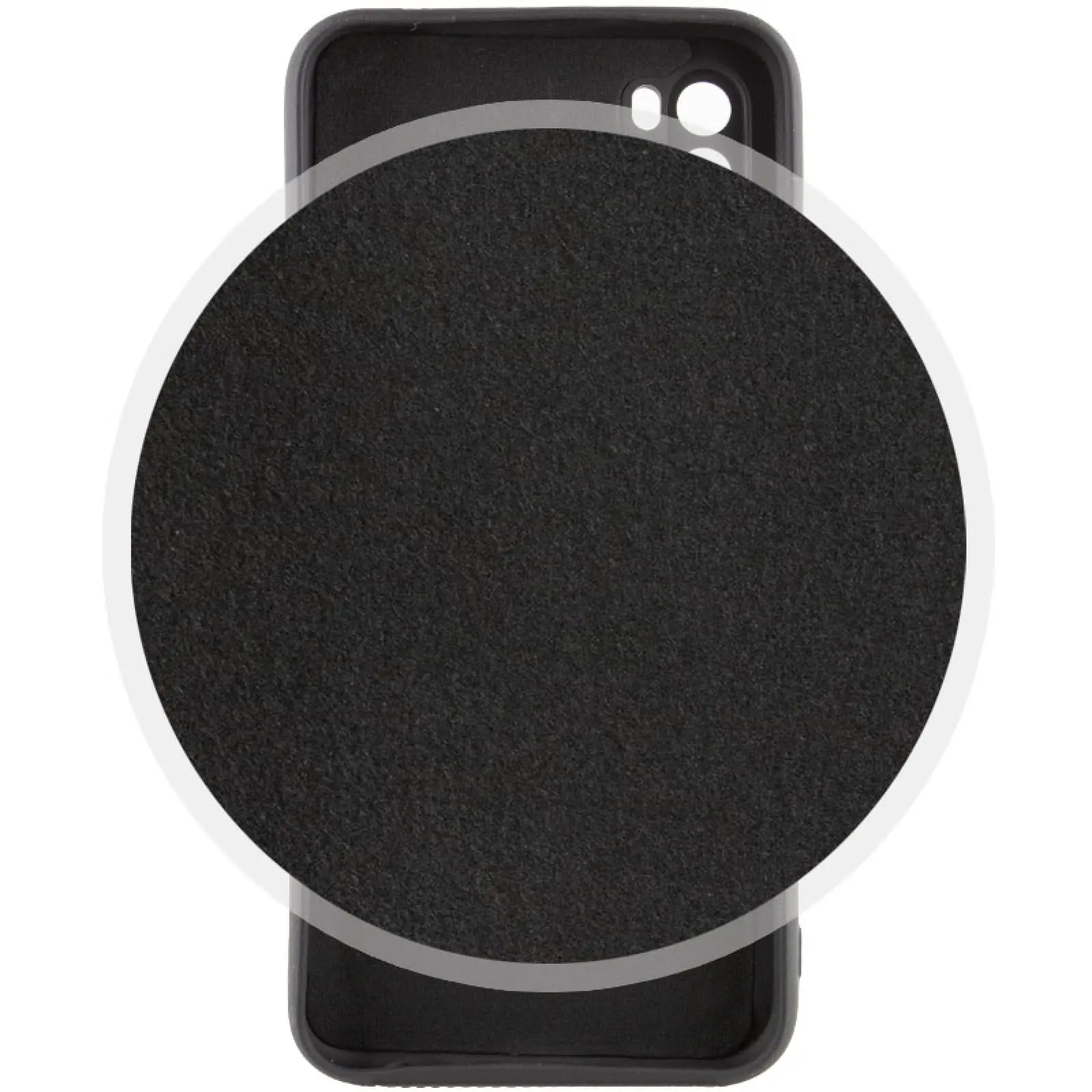 Чохол TPU GETMAN Liquid Silk Full Camera для Xiaomi Redmi Note 8T, Чорний / Black 2, TPU, купити оптом з доставкою