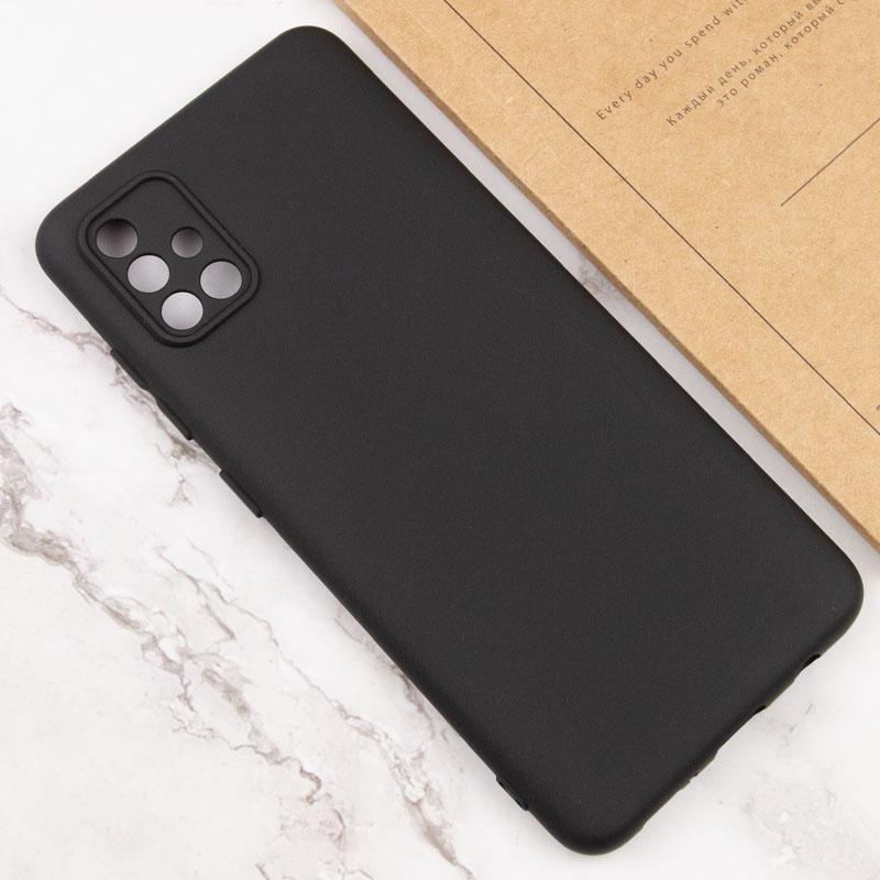 Чохол GETMAN Liquid Silk Full Camera для Samsung Galaxy A71 | TPU + Мікрофібра на малюнкі №3