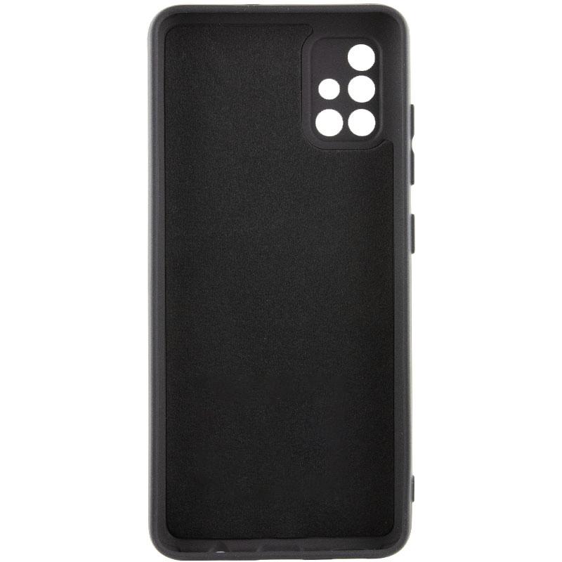 Чохол GETMAN Liquid Silk Full Camera для Samsung Galaxy A71 | TPU + Мікрофібра на малюнкі №4