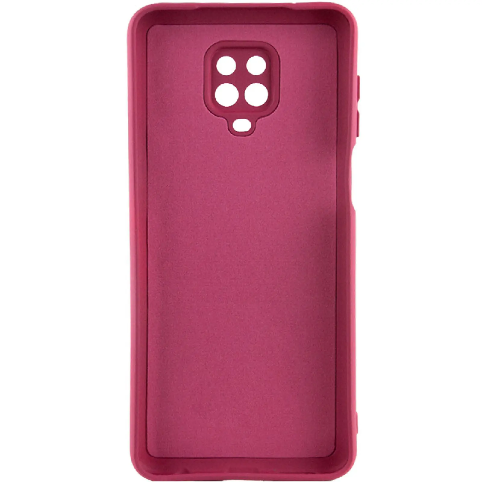 Чехол TPU GETMAN Liquid Silk Full Camera для Xiaomi Redmi Note 9s / Note 9 Pro / Note 9 Pro Max, Бордовый / Marsala 1, TPU, купить оптом с доставкой