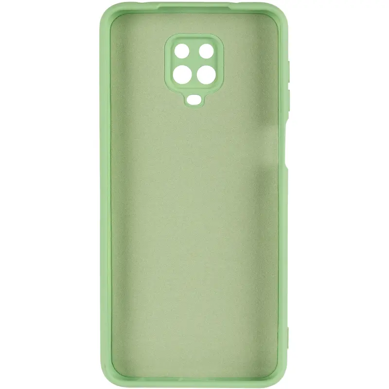 Чехол TPU GETMAN Liquid Silk Full Camera для Xiaomi Redmi Note 9s / Note 9 Pro / Note 9 Pro Max, Зеленый / Pistachio 2, TPU, купить оптом с доставкой