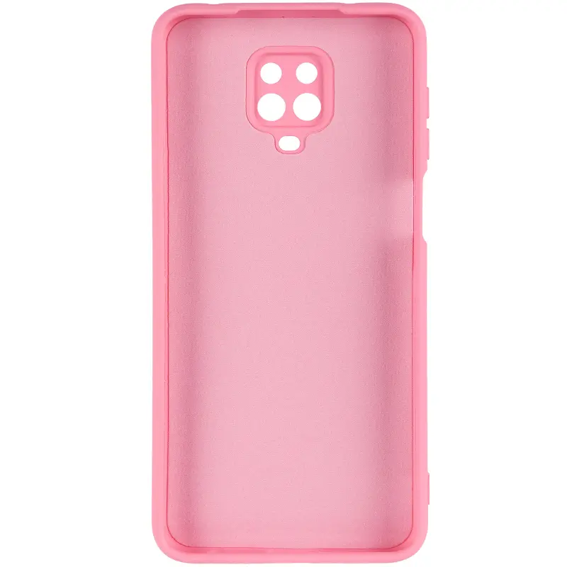 Чехол TPU GETMAN Liquid Silk Full Camera для Xiaomi Redmi Note 9s / Note 9 Pro / Note 9 Pro Max, Розовый / Pink 2, TPU, купить оптом с доставкой