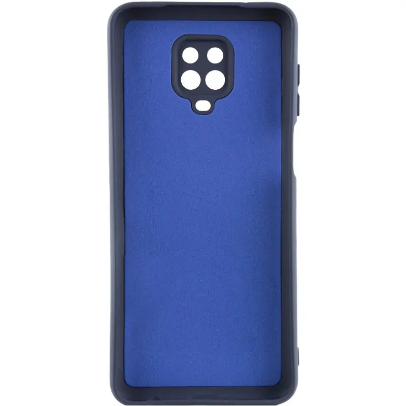 Чохол TPU GETMAN Liquid Silk Full Camera для Xiaomi Redmi Note 9s / Note 9 Pro / Note 9 Pro Max, Синій / Midnight Blue 1, TPU, купити оптом з доставкою
