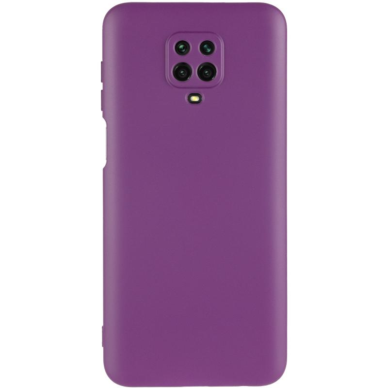 Чехол GETMAN Liquid Silk Full Camera для Xiaomi Redmi Note 9s / Note 9 Pro / Note 9 Pro Max | TPU + Микрофибра на картинке №2