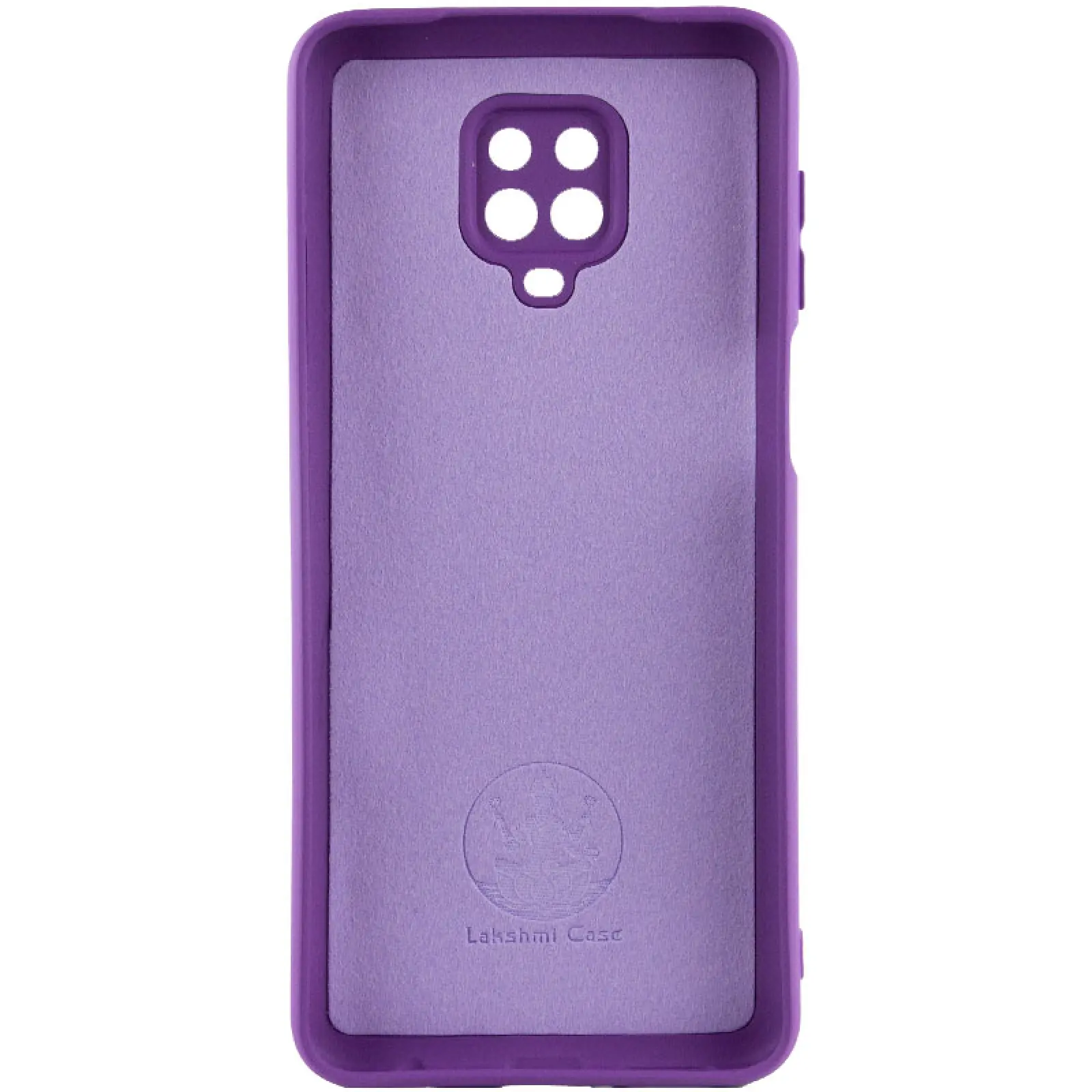 Чехол TPU GETMAN Liquid Silk Full Camera для Xiaomi Redmi Note 9s / Note 9 Pro / Note 9 Pro Max, Фиолетовый / Purple 1, TPU, купить оптом с доставкой