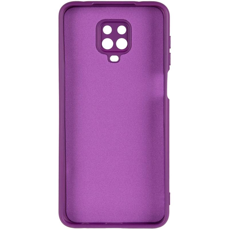 Чехол GETMAN Liquid Silk Full Camera для Xiaomi Redmi Note 9s / Note 9 Pro / Note 9 Pro Max | TPU + Микрофибра на картинке №3