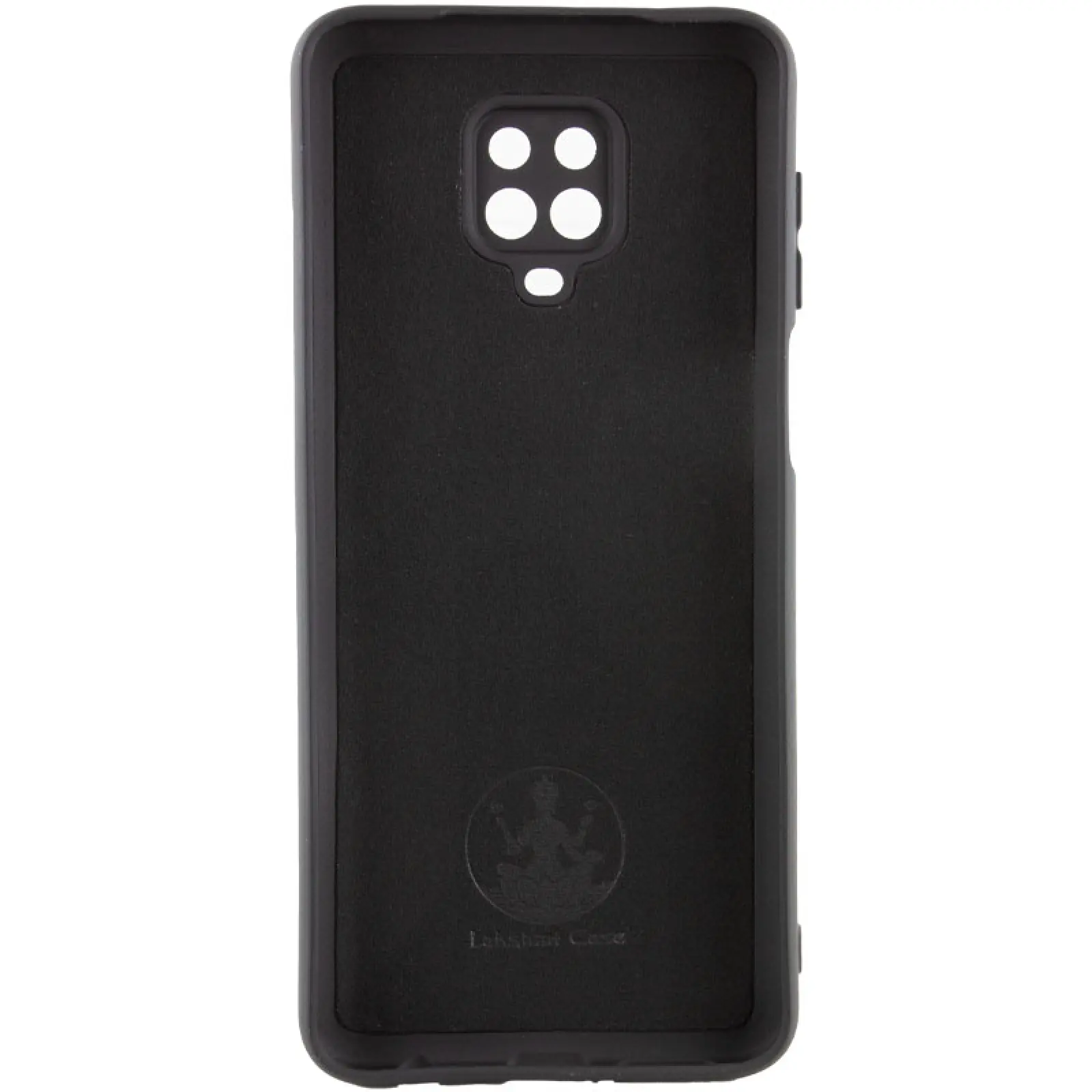 Чехол TPU GETMAN Liquid Silk Full Camera для Xiaomi Redmi Note 9s / Note 9 Pro / Note 9 Pro Max, Черный / Black 1, TPU, купить оптом с доставкой