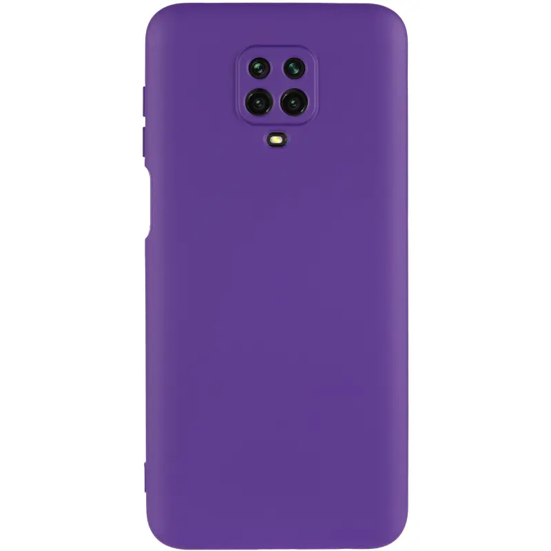 Чехол TPU GETMAN Liquid Silk Full Camera для Xiaomi Redmi Note 9s / Note 9 Pro / Note 9 Pro Max, Фиолетовый / Ultra Violet 1, TPU, купить оптом с доставкой