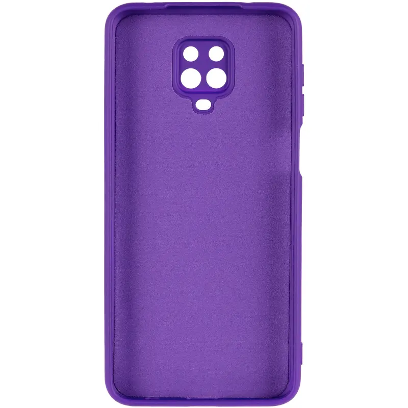 Чехол TPU GETMAN Liquid Silk Full Camera для Xiaomi Redmi Note 9s / Note 9 Pro / Note 9 Pro Max, Фиолетовый / Ultra Violet 2, TPU, купить оптом с доставкой