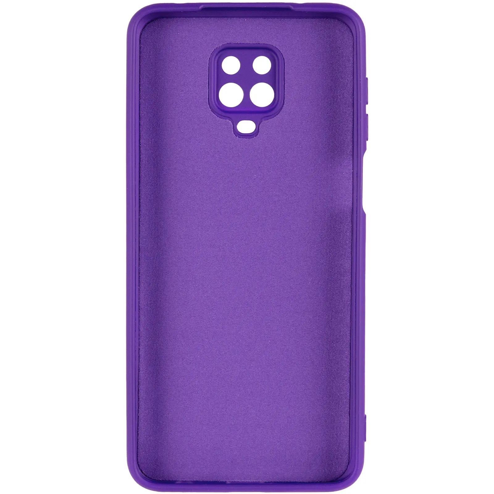 Чехол TPU GETMAN Liquid Silk Full Camera для Xiaomi Redmi Note 9s / Note 9 Pro / Note 9 Pro Max, Фиолетовый / Ultra Violet 2, TPU, купить оптом с доставкой