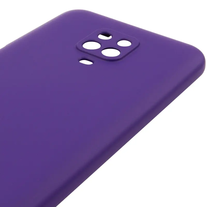 Чехол TPU GETMAN Liquid Silk Full Camera для Xiaomi Redmi Note 9s / Note 9 Pro / Note 9 Pro Max, Фиолетовый / Ultra Violet 3, TPU, купить оптом с доставкой