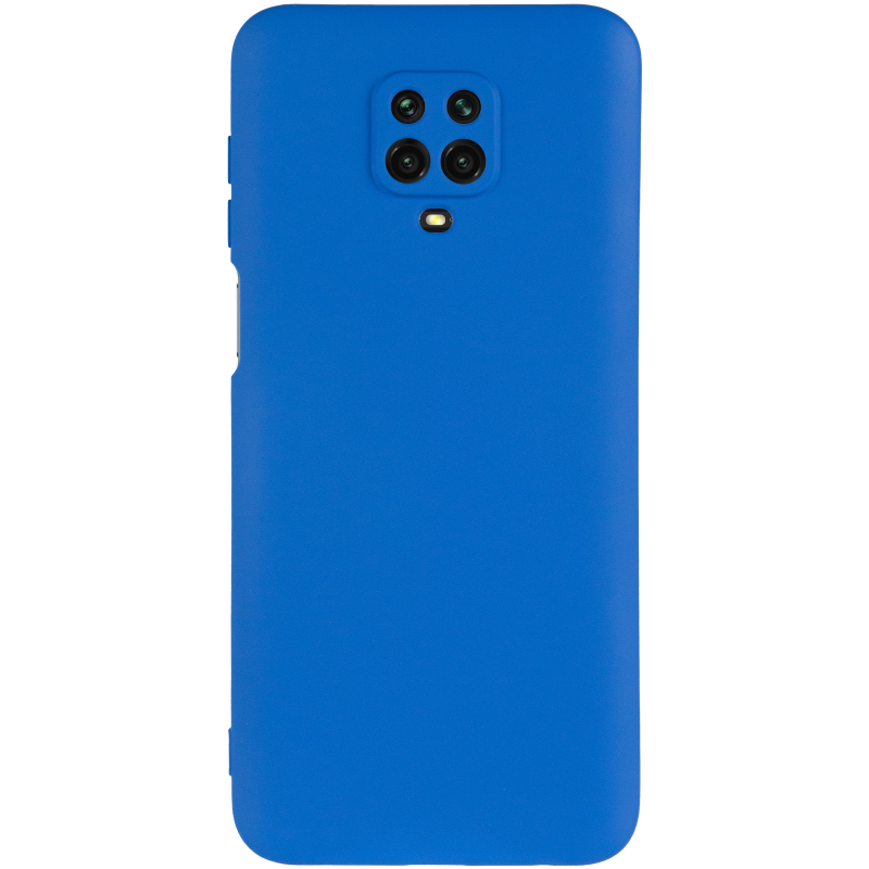 Чехол TPU GETMAN Liquid Silk Full Camera для Xiaomi Redmi Note 9s / Note 9 Pro / Note 9 Pro Max, Синий / Royal blue 1, TPU, купить оптом с доставкой