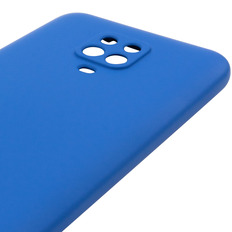 Чехол TPU GETMAN Liquid Silk Full Camera для Xiaomi Redmi Note 9s / Note 9 Pro / Note 9 Pro Max, Синий / Royal blue 3, TPU, купить оптом с доставкой