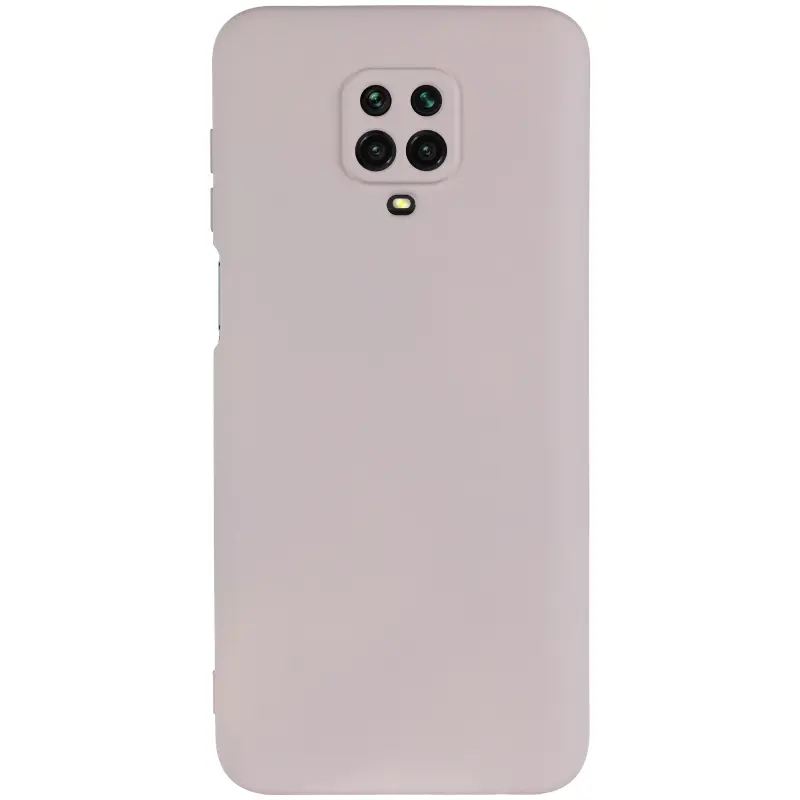 Чехол TPU GETMAN Liquid Silk Full Camera для Xiaomi Redmi Note 9s / Note 9 Pro / Note 9 Pro Max, Серый / Lavender 1, TPU, купить оптом с доставкой